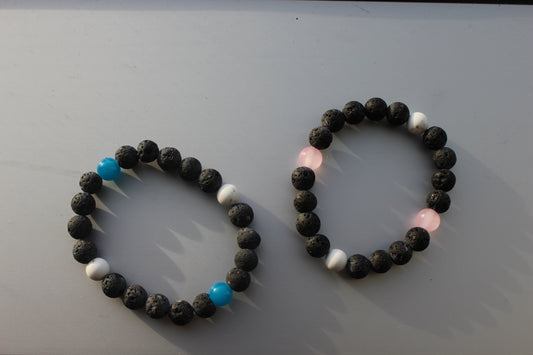 Custom Lava Rock Bracelet